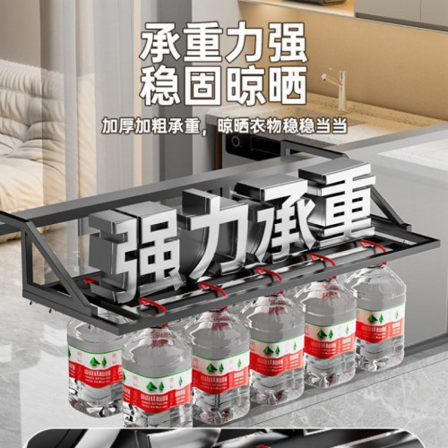 陽台晾衣神器陽台晾衣架子置物架防盜窗護欄窗外晾曬桿窗台曬鞋架