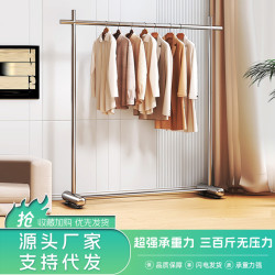 晾衣架落地不鏽鋼掛衣架子客廳臥室女裝店衣帽架子曬衣架陽台晾被