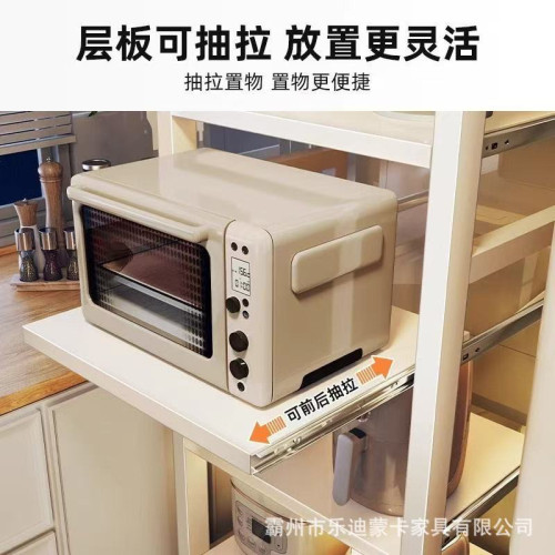 廚房夾縫置物架落地多層多功能放鍋具收納架微波爐架子家用儲物架