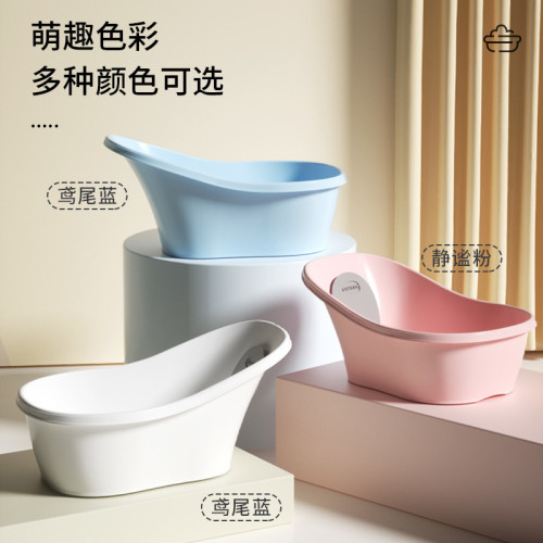 嬰兒洗澡盆大號浴桶浴盆坐躺小孩家用寶寶洗澡桶幼兒新生兒童用品