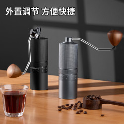 外調節手搖磨豆機鋼芯七星家用咖啡研磨器戶外可攜式咖啡研磨機