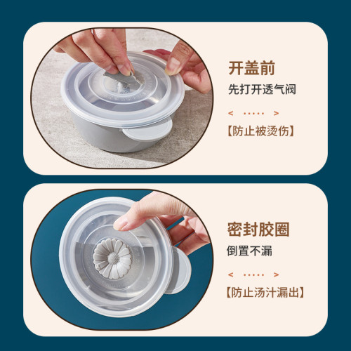 316不鏽鋼飯盒保溫成人上班族小學生專用分隔便當餐盒微波爐加熱