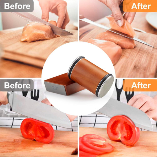 Knife Sharpener套裝滾動磨刀器滾輪磨刀器手動快速磨利器