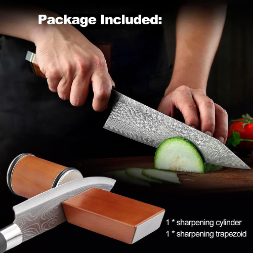 Knife Sharpener套裝滾動磨刀器滾輪磨刀器手動快速磨利器