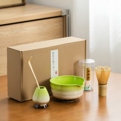 茶筅抹茶刷百本立茶筅立點茶組合日式抹茶茶具套裝禮盒