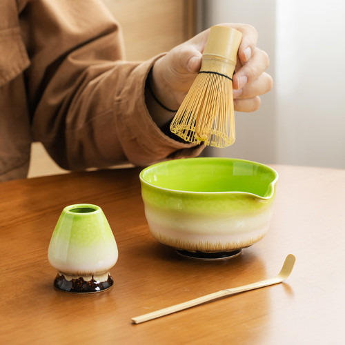 茶筅抹茶刷百本立茶筅立點茶組合日式抹茶茶具套裝禮盒