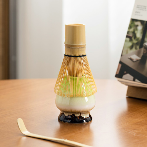 茶筅抹茶刷百本立茶筅立點茶組合日式抹茶茶具套裝禮盒