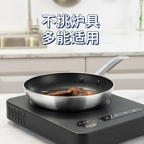 煎鍋平底鍋不沾鍋煎餅鍋牛排煎鍋電磁爐平底鍋煎炒兩用不沾平底鍋