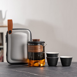可攜式旅行茶具小套裝快客杯戶外露營功夫泡茶壺商務活動禮品