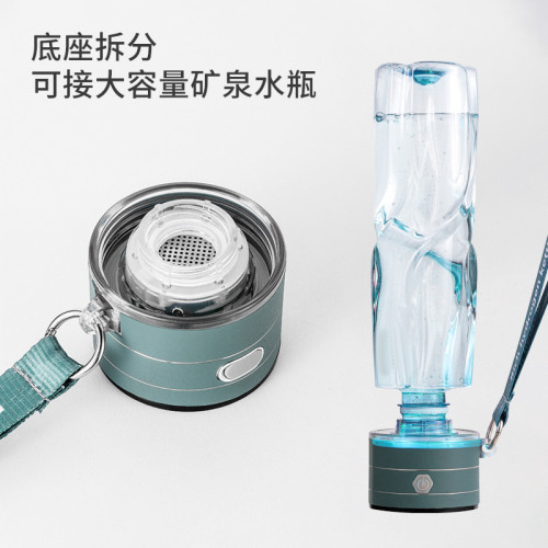 富氫水壺歐盟外觀專利可攜式水壺CE/FCC認証可轉接礦泉水瓶