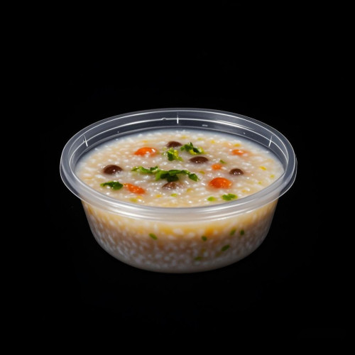 一次性圓形餐盒外賣盒打包盒塑膠盒餐盒打包盒一次性食品