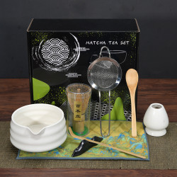 抹茶碗陶瓷日式打抹茶用套裝茶筅竹子抹茶刷百本立宋代點茶道彩盒