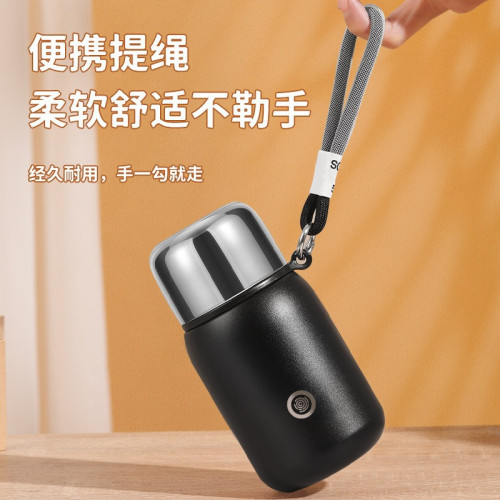 卡西諾保溫杯大容量316不鏽鋼可攜式高顔值水杯網紅燜茶杯泡茶杯子