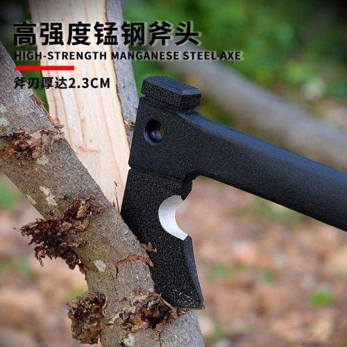 戶外斧頭野外露營裝備開山斧砍柴斧子戰斧多功能伐木斧