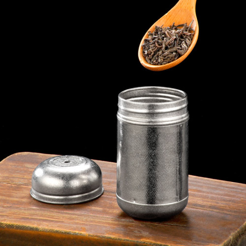 鈦茶濾器茶葉茶漏茶水分離倉茶杯泡茶器純鈦味寶火鍋鹵料調味球