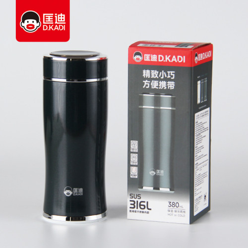內膽316不鏽鋼保溫杯匡迪5216號真空商務杯情侶可攜式泡茶杯禮品杯