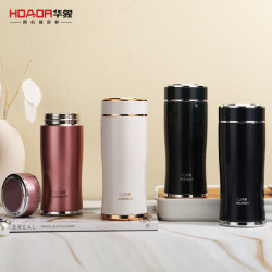 華象5216號新品316不鏽鋼內膽泡茶杯保溫杯高顔值可攜式水杯禮品杯
