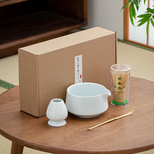 抹茶刷百本立茶筅立帶嘴茶碗窰變抹茶打茶器工具套裝日式禮盒