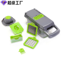 廚房工具多功能切菜器套裝手動切片器切絲器擦絲器刨絲器