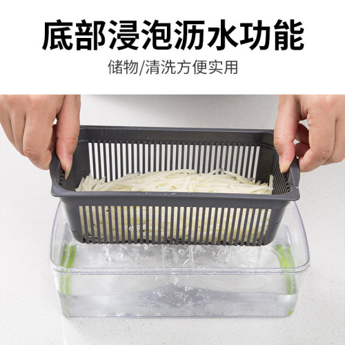 廚房工具多功能切菜器套裝手動切片器切絲器擦絲器刨絲器
