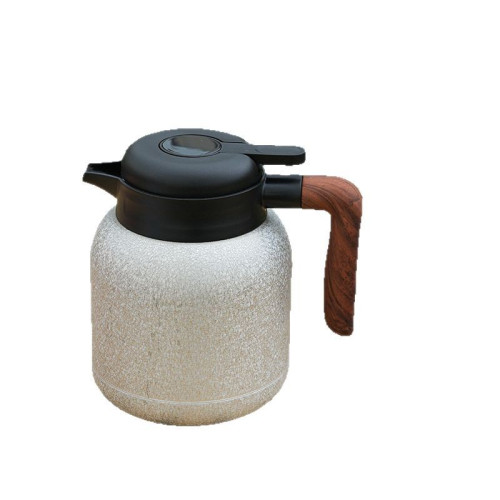 智能保溫壺輕鈦堿水壺帶手柄鈦壺家用熱水瓶茶水分離燜茶壺悶泡壺