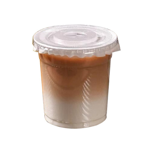 92/98口徑PET一次性咖啡杯奶茶冷飲杯外賣打包杯