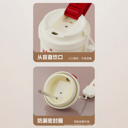 316不鏽鋼保溫杯女可攜式簡約可樂咖啡杯創意水杯禮品隨手杯子