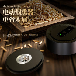 電動菸燻器調酒用具威士忌菸燻器電動雞尾酒菸燻器菸霧製造器