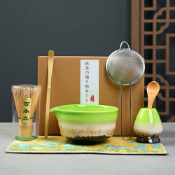 點茶日式抹茶茶道工具百本立茶筅立茶碗整套宋代點茶茶筅套裝