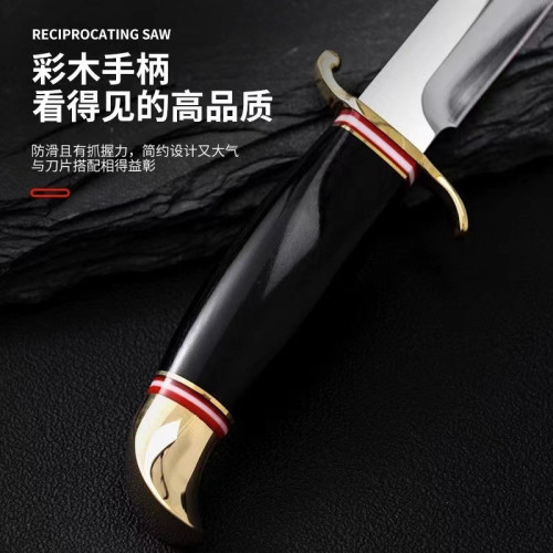 戶外小刀隨身刀具防身直刀荒野求生野外生存刀露營可攜式裝備水果刀
