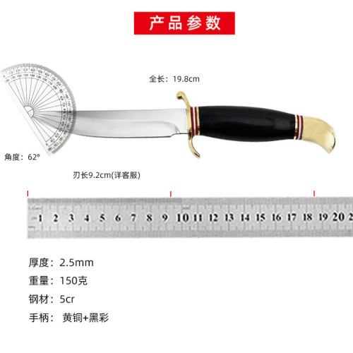 戶外小刀隨身刀具防身直刀荒野求生野外生存刀露營可攜式裝備水果刀