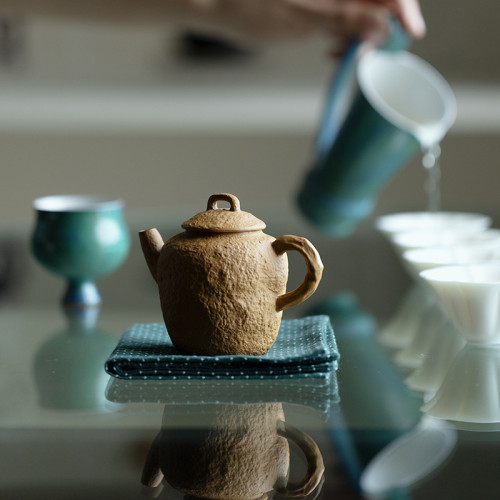 梵汝無物無欲紫砂茶壺混搭茶具套裝手工陶瓷功夫茶具伴手禮詫寂風
