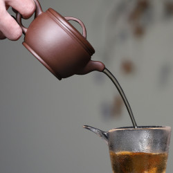 宜興原礦紫砂壺茶壺茶具工原礦大口漢瓦泡茶壺家用茶器瀧叻