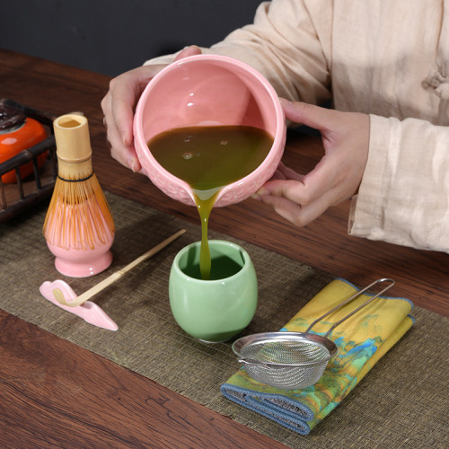 日式抹茶碗陶瓷打抹茶用套裝茶筅竹子抹茶刷百本立宋代點茶道禮盒