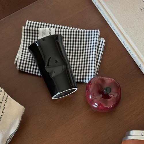 釉下彩杯子陶瓷馬克杯家用辦公帶蓋杯新居喬遷伴手禮手繪喝水杯