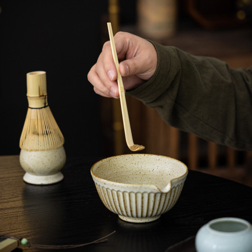 中式竹茶筅抹茶茶道套裝宋代點茶抹茶刷茶筅百本立陶瓷抹茶碗