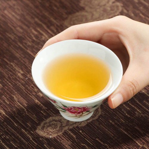 白瓷杯12花神與12生肖卡通品茗杯子個性禮品陶瓷玉盞功夫茶