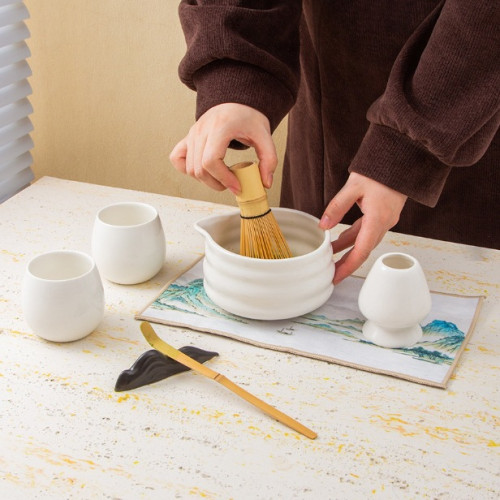 抹茶套裝茶筅抹茶刷百本立茶筅立組合點茶打茶器工具可加