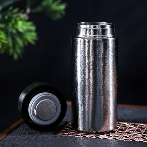 新款迷你純鈦口袋杯純鈦保溫杯鈦杯泡茶小容量口袋杯辦公水杯