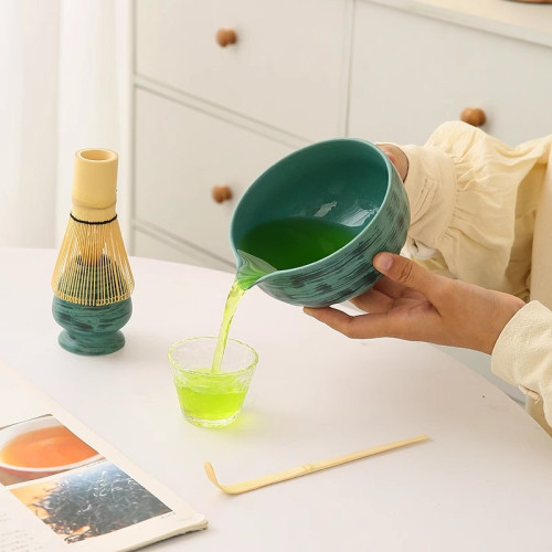 抹茶碗打抹茶工具刷日本點茶碗抹茶杯粉碗攪拌器茶筅器具套裝