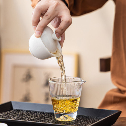 可攜式旅行茶具套裝快客杯陶瓷一壺三杯玻璃公道戶外旅遊禮品