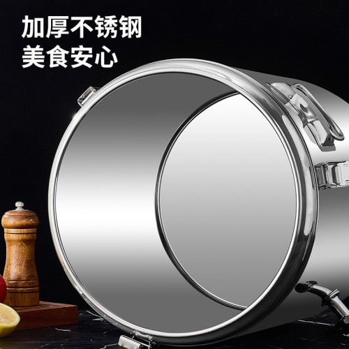 加厚大容量保溫桶一體保溫髮泡帶龍頭冰粉豆漿涼茶商用家用保溫桶
