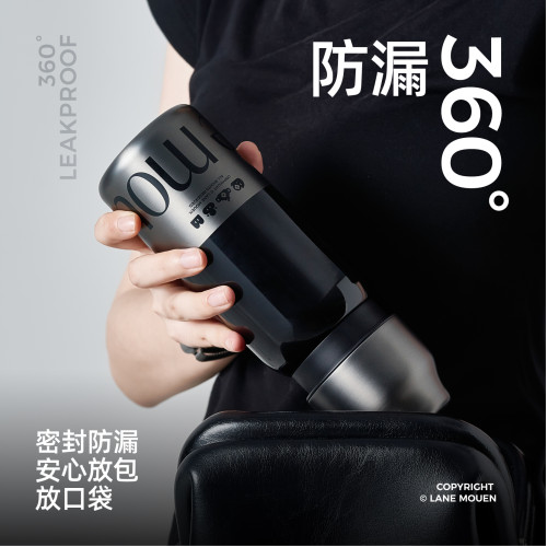 2025新款覽萌大容量可攜式保溫杯不鏽鋼男女生高顔值水杯子生日禮物