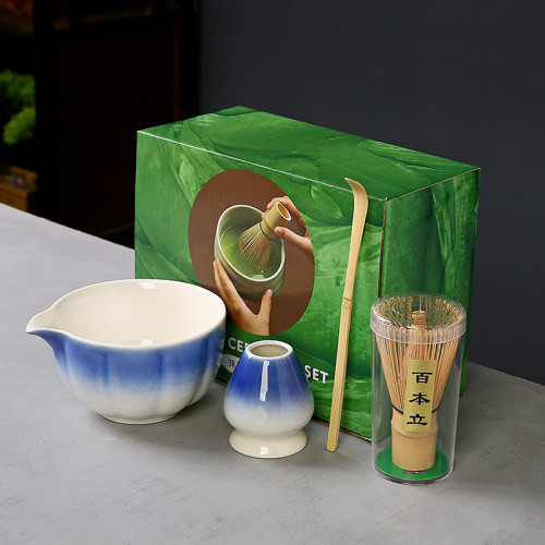 抹茶碗陶瓷日式打抹茶用套裝茶筅百本立竹子抹茶刷宋代點茶道禮盒