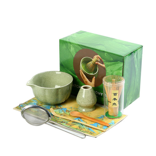 抹茶碗陶瓷日式打抹茶用套裝茶筅百本立竹子抹茶刷宋代點茶道禮盒