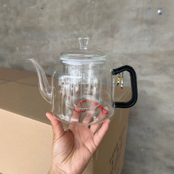 高硼矽耐高溫玻璃家用加厚耐熱蒸煮一體泡茶壺煮茶壺蒸茶器燒水壺
