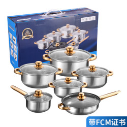不鏽鋼套鍋套裝湯鍋煎鍋烹飪鍋cookingpot炊具pot set