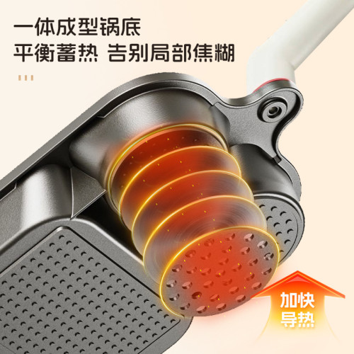 家用鈦金煎蛋鍋三合一平底煎鍋肉蛋堡不沾鍋