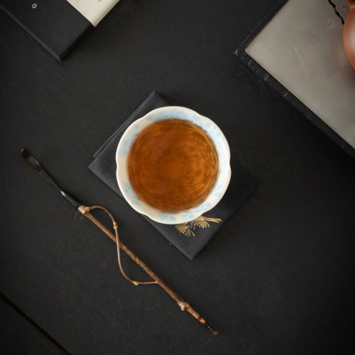 宋樸蘇敭爗大師結晶釉晶花主人杯品茗杯冰片花口杯個人專用禮盒裝