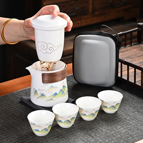 旅行茶具可攜式商務禮品l高檔伴手禮年會紀念品隨手